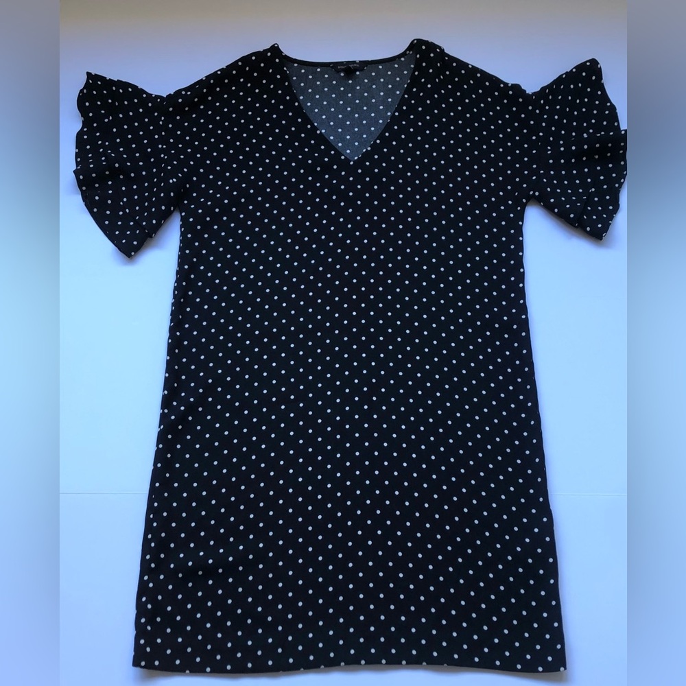 Banana Republic polka dot shift dress